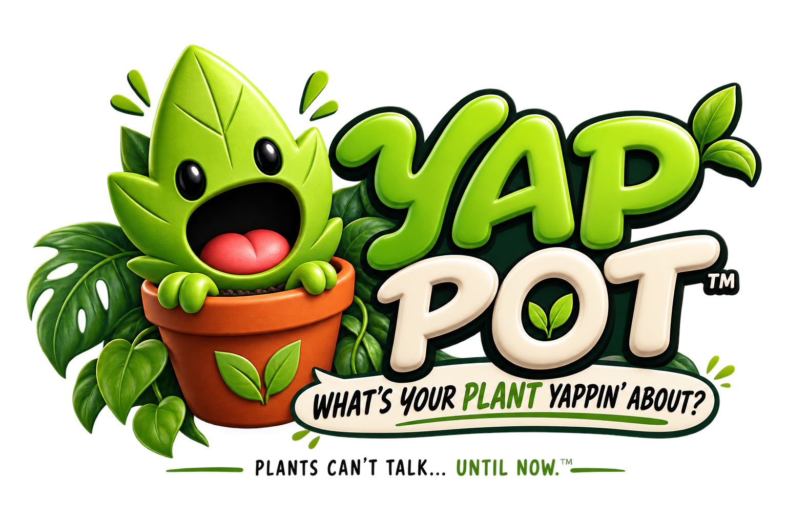 The official Yap Pot mascot and logo
